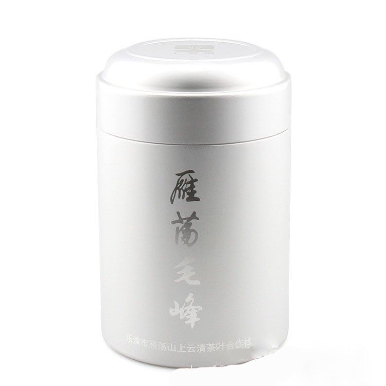 生產(chǎn)鋁制茶葉罐 一體成型金屬罐 多泡裝純茶葉鋁罐80克裝陽極工藝